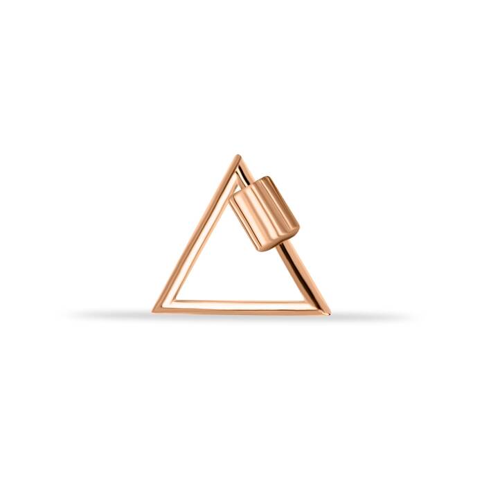 Düz Üçgen Charm Kilidi - 1