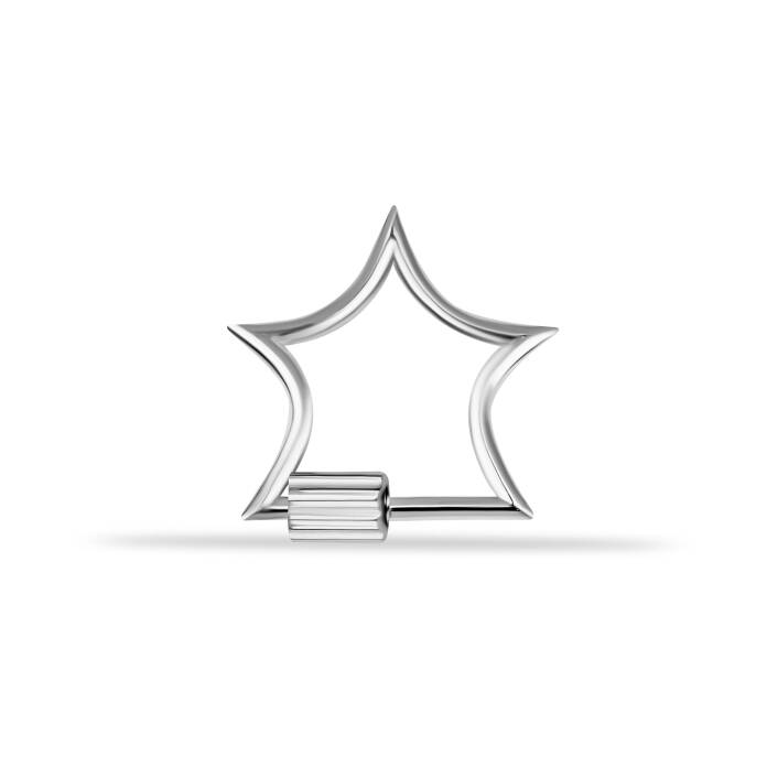 Düz Yıldız Charm Kilidi - 3