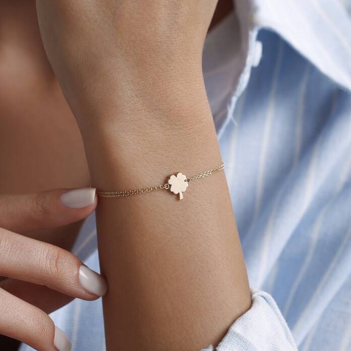 Düz Yonca Bileklik - 2