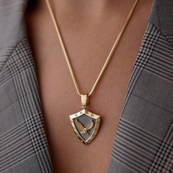 Eagle Shield Kolye - Koçak