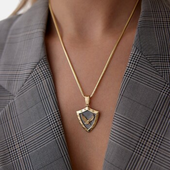 Eagle Shield Kolye - Koçak (1)