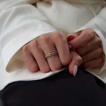 Edge Zincir Yüzük - Alen