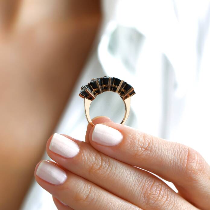 Efekli Elmas Beştaş Pırlanta Yüzük - 2