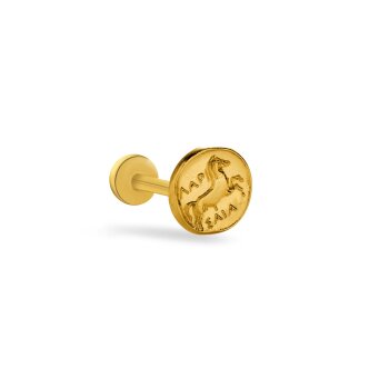 Egypian Horse Tragus Piercing - Alen