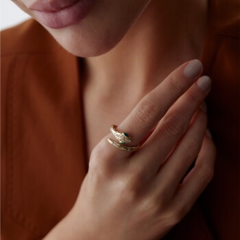 Egypt Yılan Yüzük - Rayna