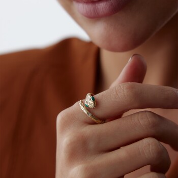 Egypt Yılan Yüzük - Rayna (1)