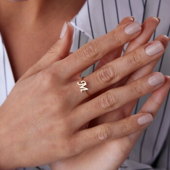 El Yazısı Harf Yüzük - RİTİM (1)