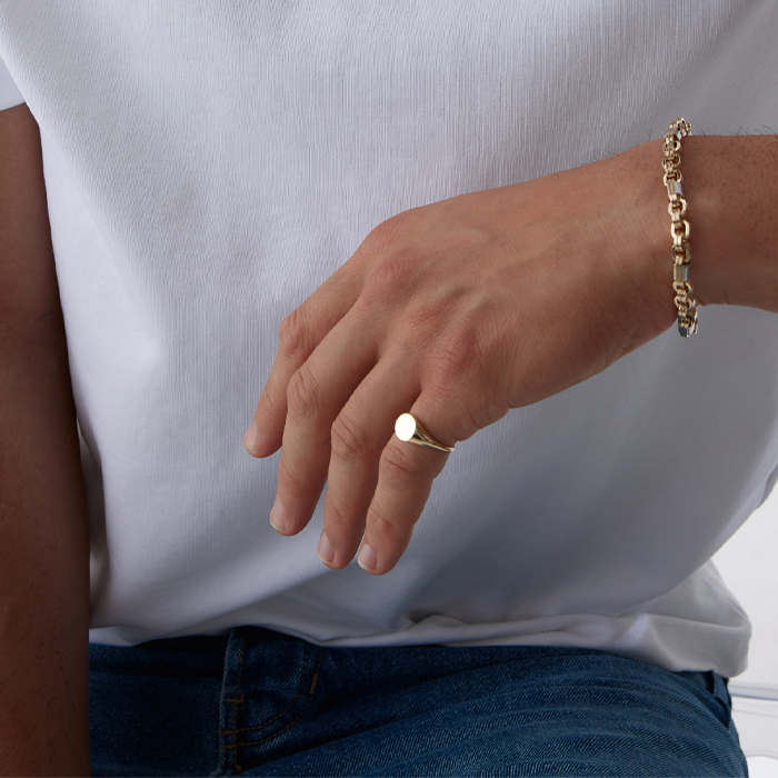 Enzo Şovalye Yüzük - Rayna