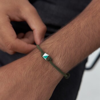 Erkek Küp İp Bileklik - 4