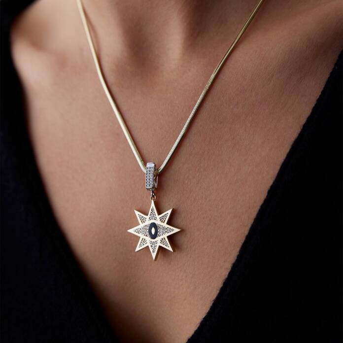 Evil Eye Star Kolye - 2