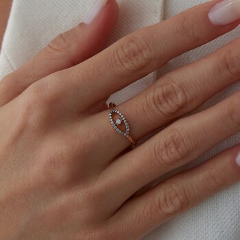 Eye Taşlı Yüzük - Alen (1)
