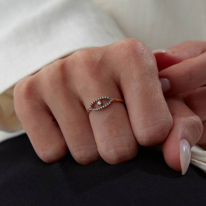 Eye Taşlı Yüzük - 3