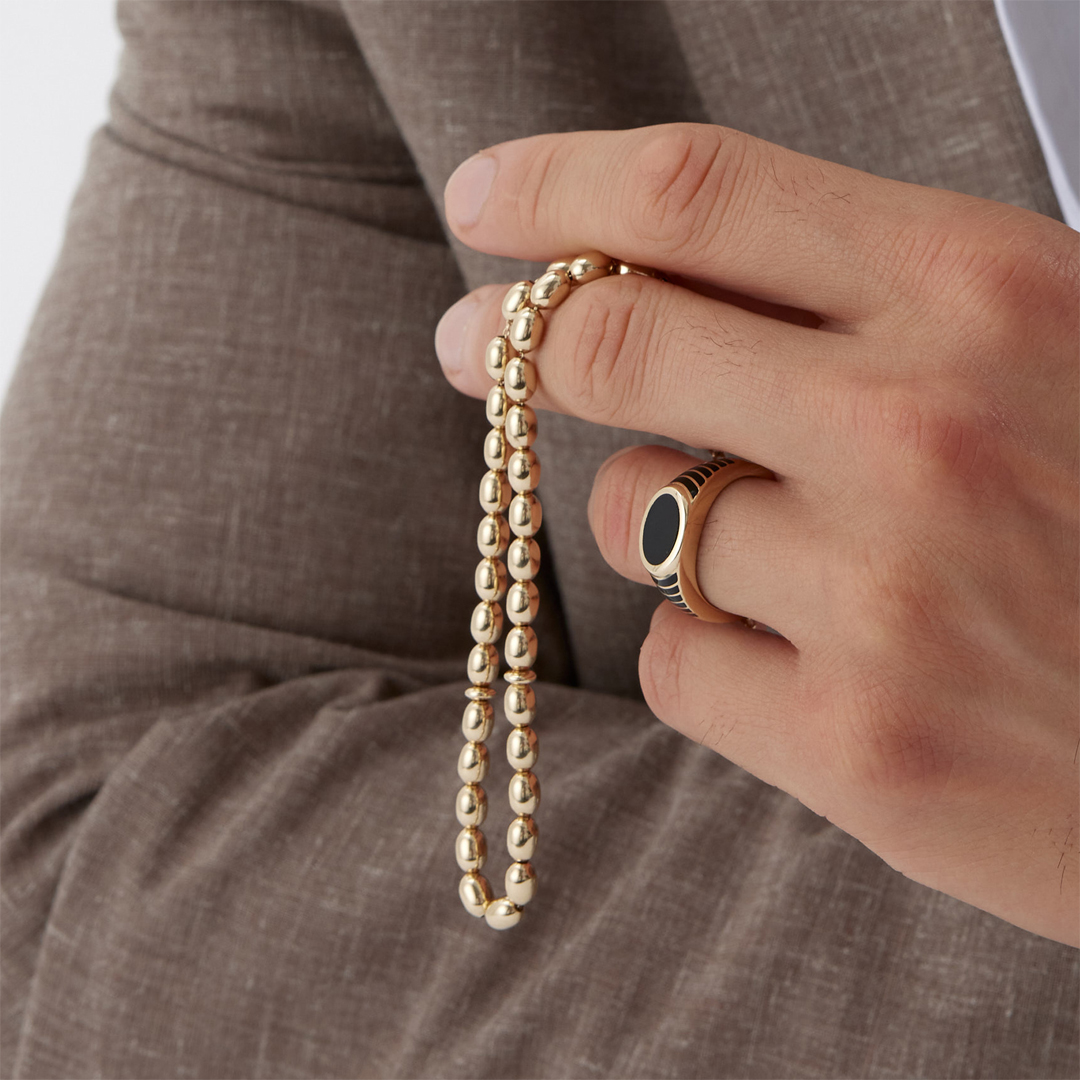 Fagiolo Altın Tesbih - 2