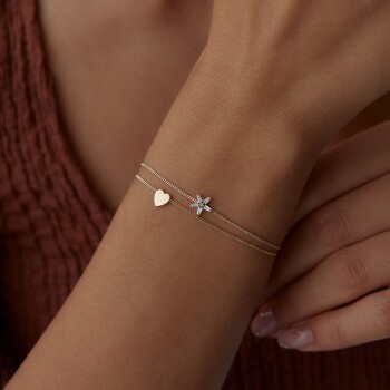 Fancy Kalp İkili Bileklik - 4