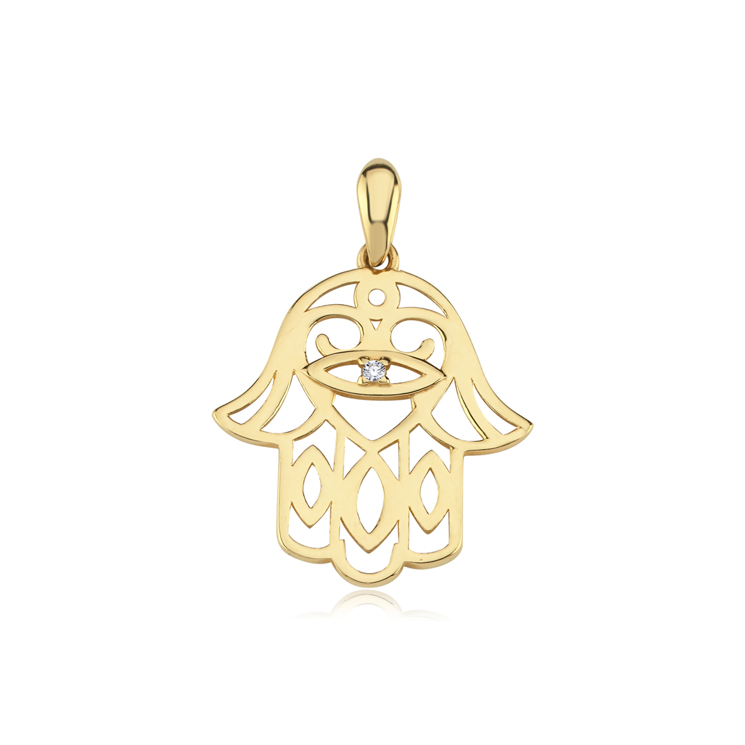 Fatmanın Eli Göz Kolye Ucu - 1