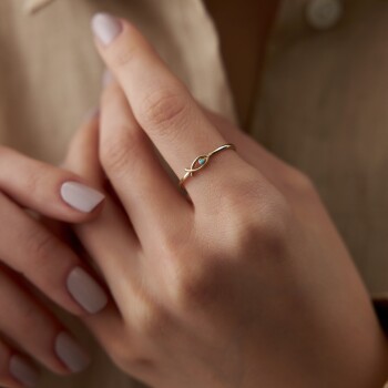 Firuze Balık Yüzük - Cemart (1)