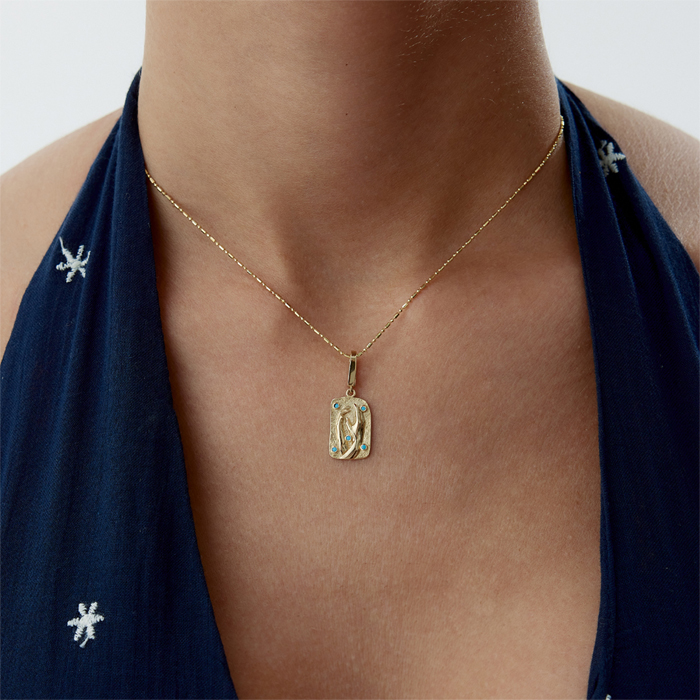 Firuze Joined Hand Kolye - RİTİM