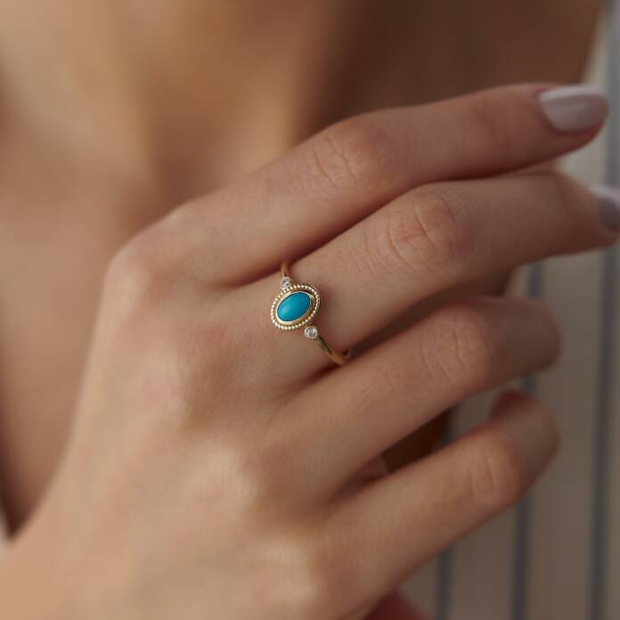 Firuze Twist Yüzük - 2