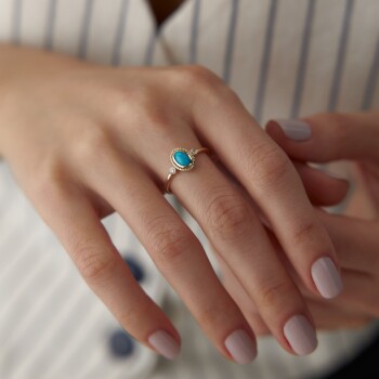 Firuze Twist Yüzük - 3