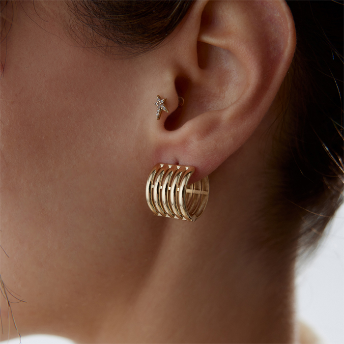 Five Halka Küpe - 1