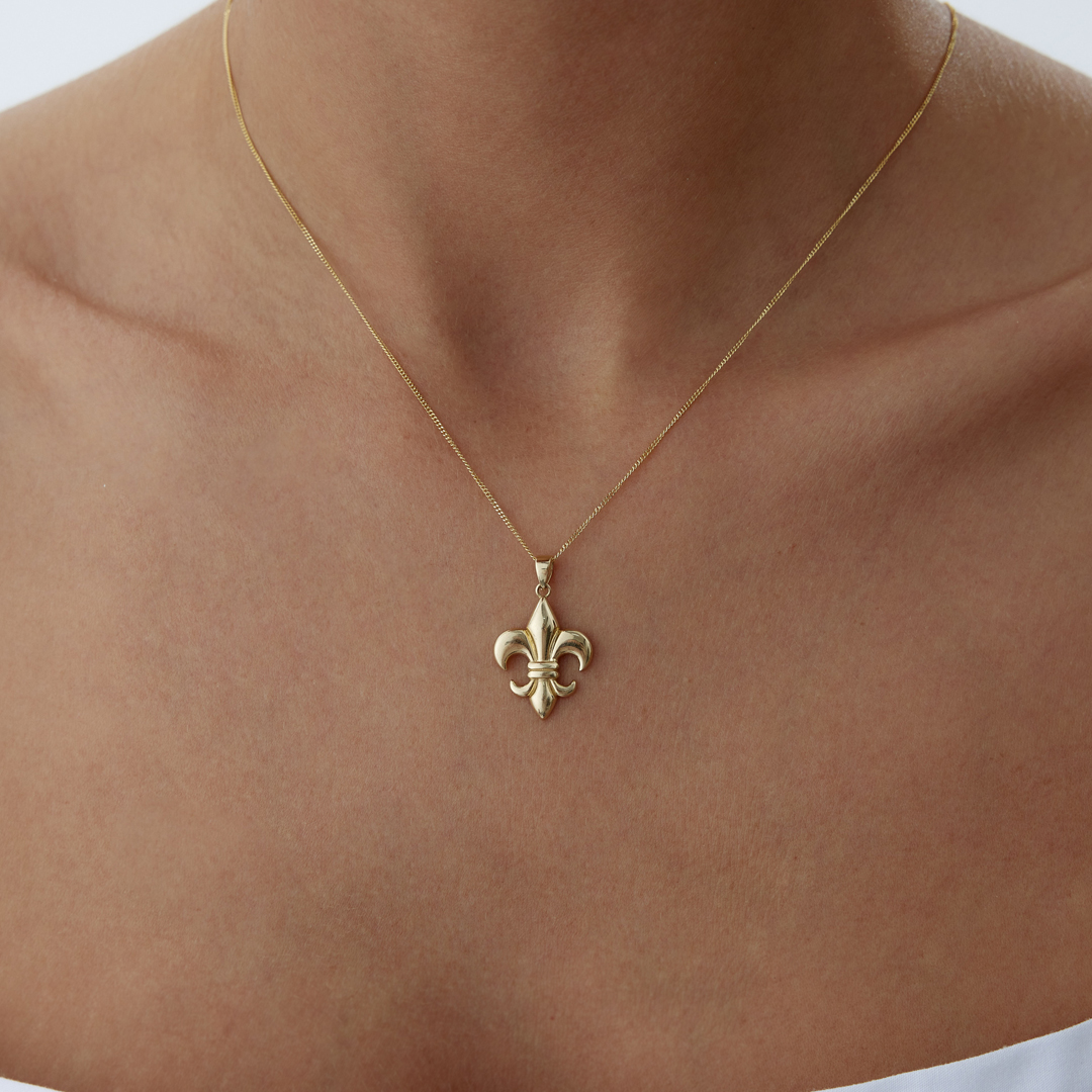 Fleur De Lis Kolye - 1