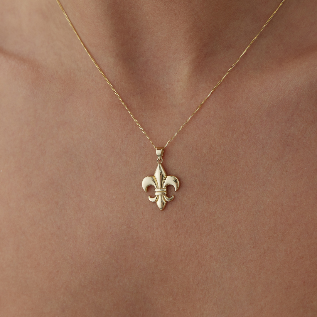 Fleur De Lis Kolye - 2
