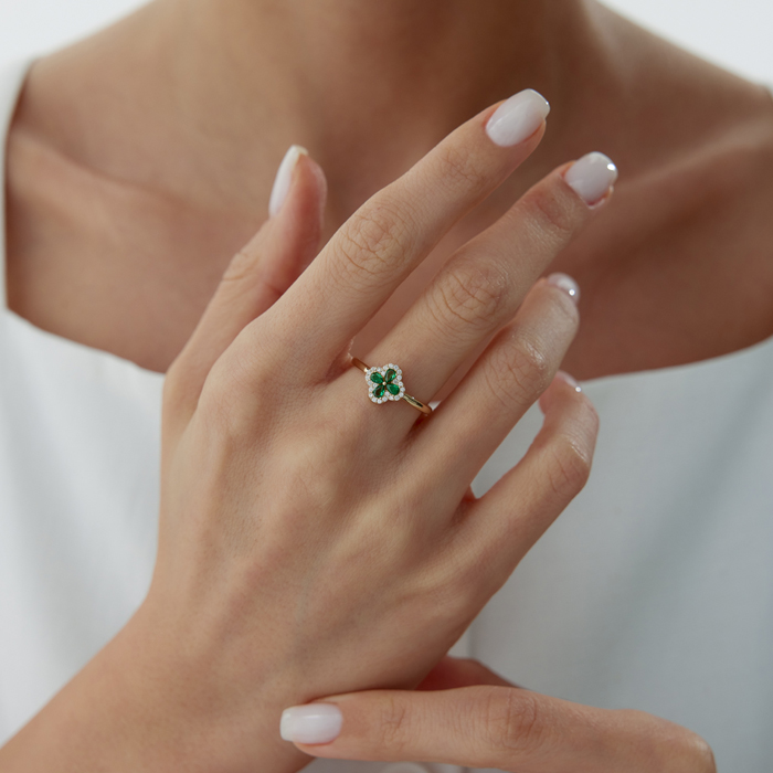 Flora Gem Yüzük - Rayna (1)