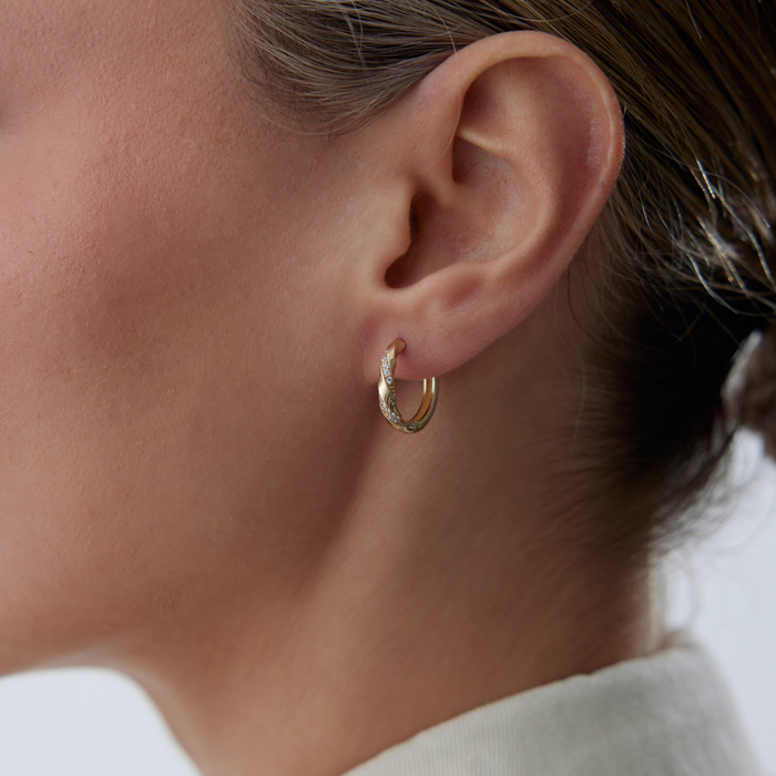 Flora Loop Küpe - 1