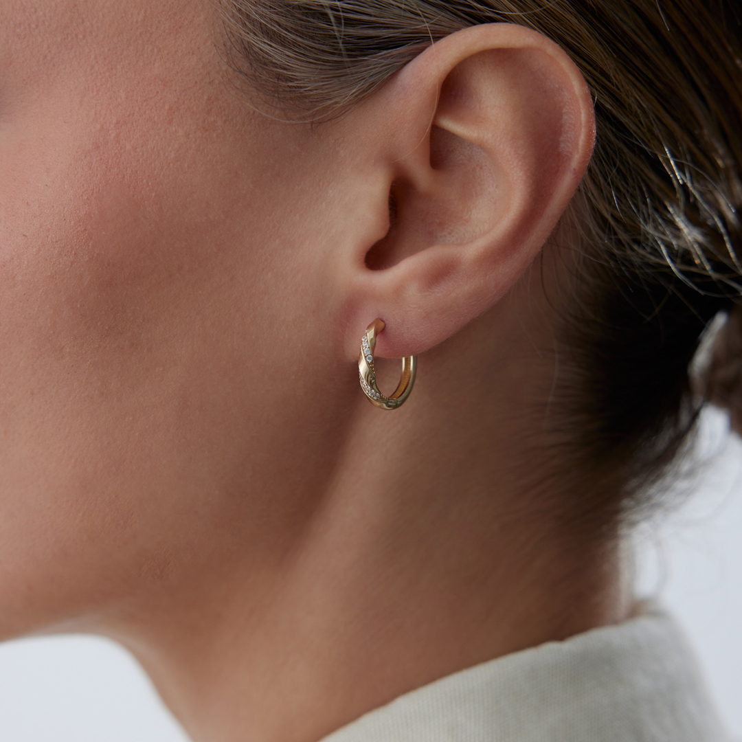 Flora Loop Küpe - 1