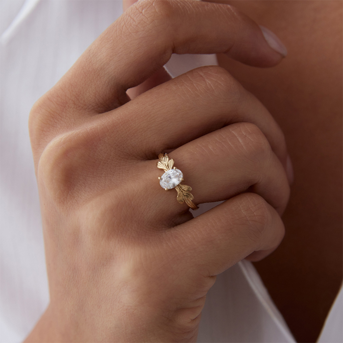 Flow Oval Yüzük - Gökhan Bera