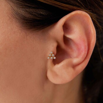 Flow Takımı Tragus Piercing - Dianora