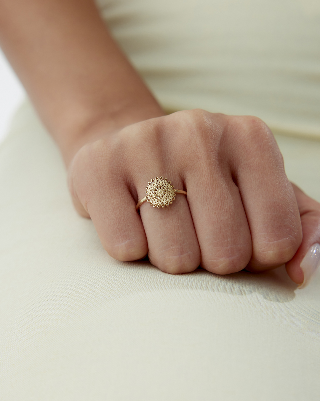 Flowery Sun Yüzük - 1