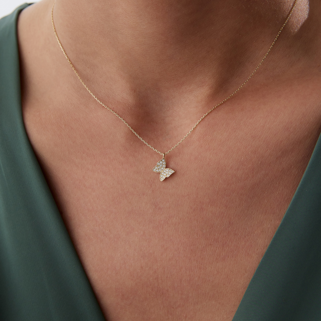 Floy Kelebek Kolye - 2