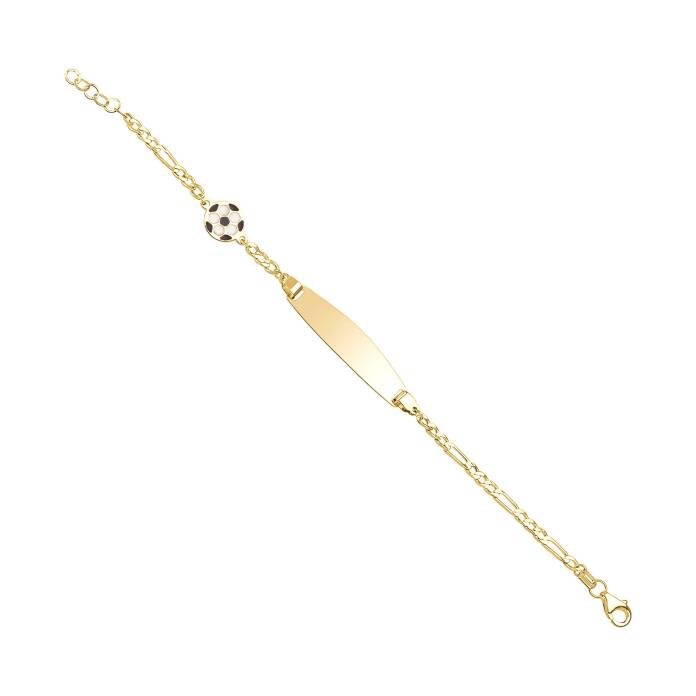 Football Topu Figaro Zincir Çocuk Künyesi - 1