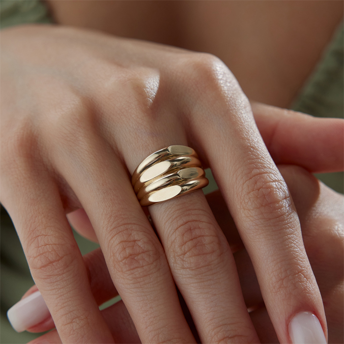 Forged Line Yüzük - 3