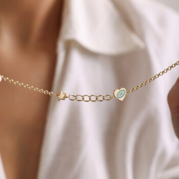 Fortuna Kalp Bileklik - Koçak (1)