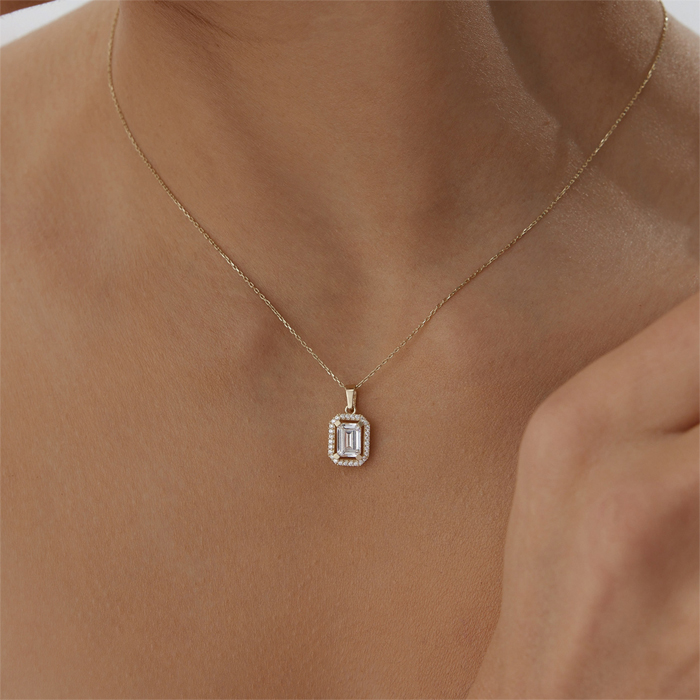 Frame Baget Kolye - Oragold Orhan