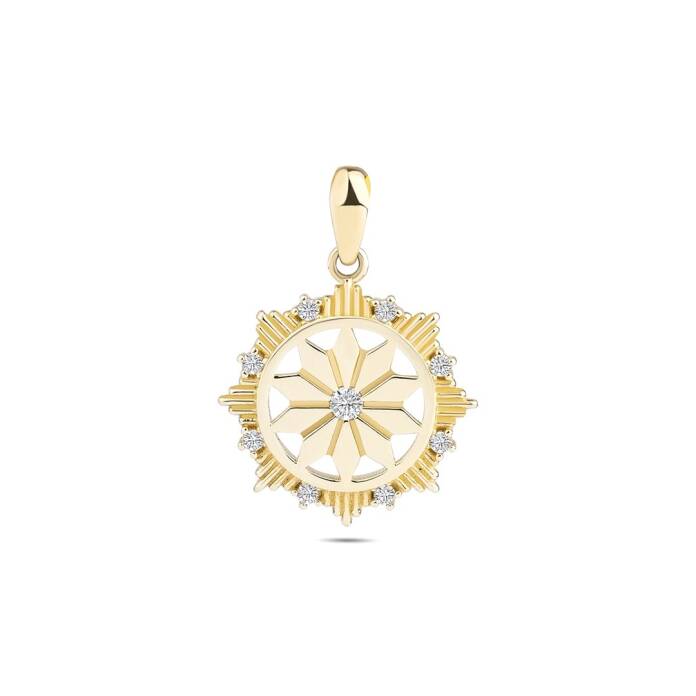 Frame Flower Kolye Ucu - 1