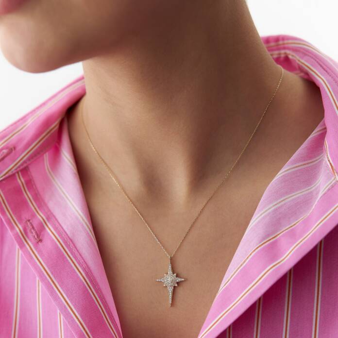 Full Kutup Yıldızı Kolye - 1