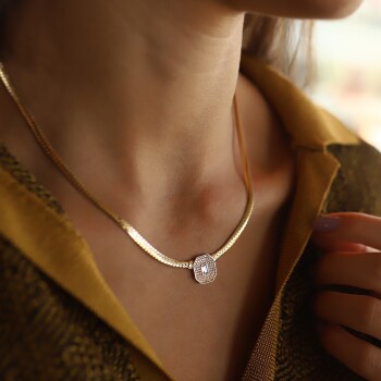 Full Snake Baget Kolye - Rayna (1)