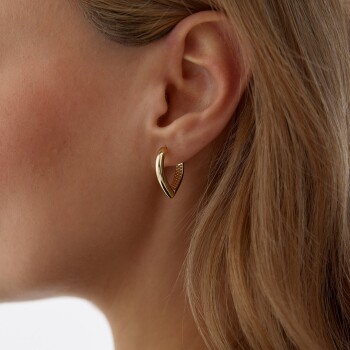 Füzyon Deev Kalp Küpe - Rayna (1)