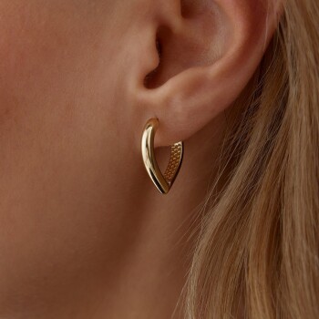 Füzyon Deev Kalp Küpe - 1