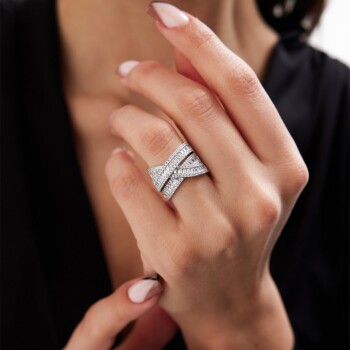 Geçişli Baget Yüzük - C.sümer