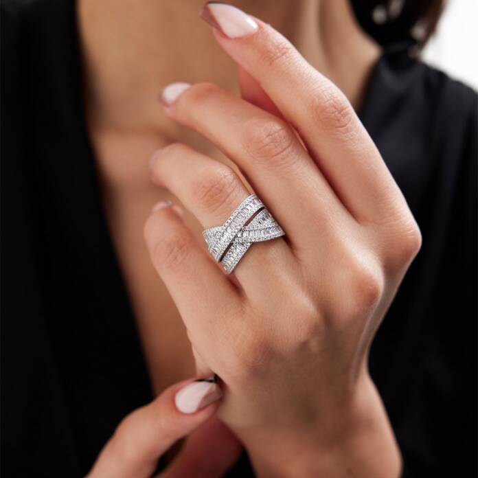 Geçişli Baget Yüzük - 1