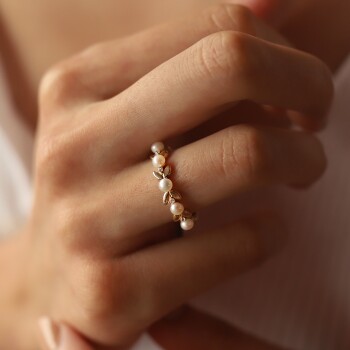 Geçit İnci Yüzük - Alen