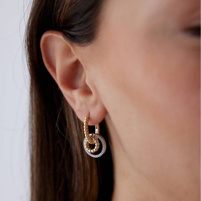 Geçme Halka Karışık Küpe - 2