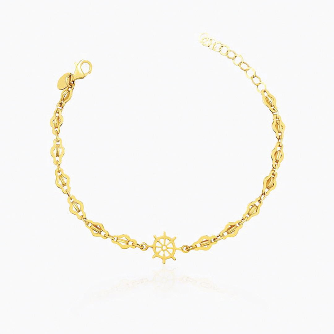 Gemi Dümeni Çocuk Bilekliği - 1