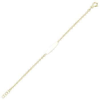 Geniş Forse Zincir Çocuk Künyesi - Melike (1)