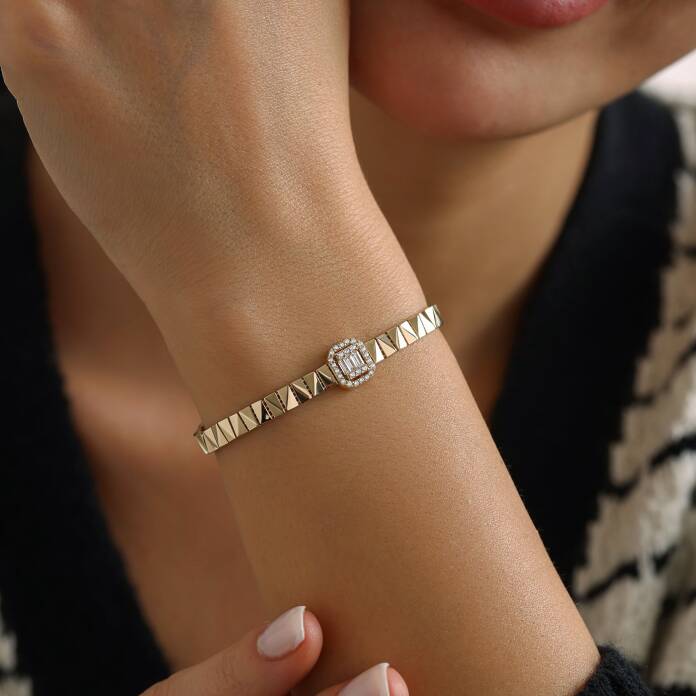 Geometrik Baget Bileklik - 1