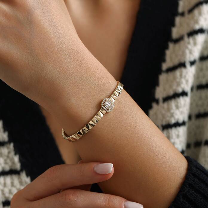 Geometrik Baget Bileklik - 2